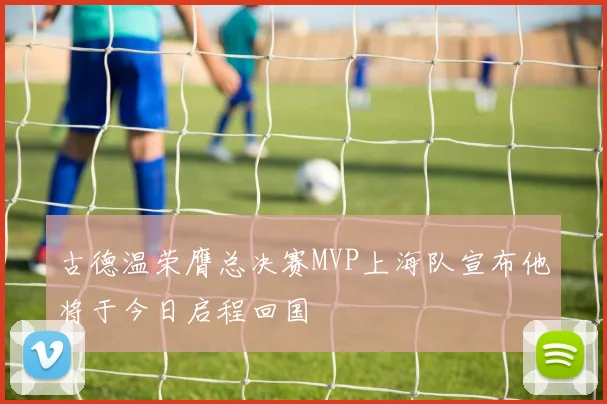 古德温荣膺总决赛MVP上海队宣布他将于今日启程回国