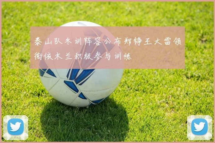 泰山队冬训阵容公布郑铮王大雷领衔依木兰积极参与训练